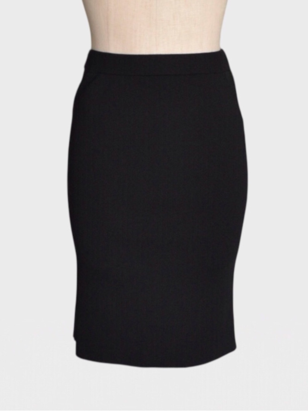 Carmen Marc Valvo Stretch Pencil Skirt